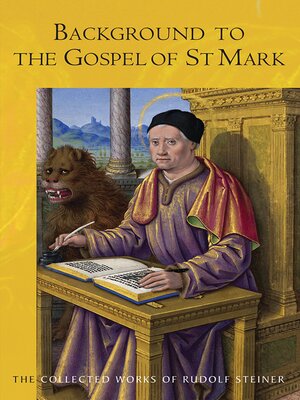 cover image of Background to the Gospel of St Mark